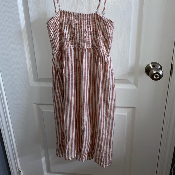 Garage pink striped dress - Picture 5 of 5
